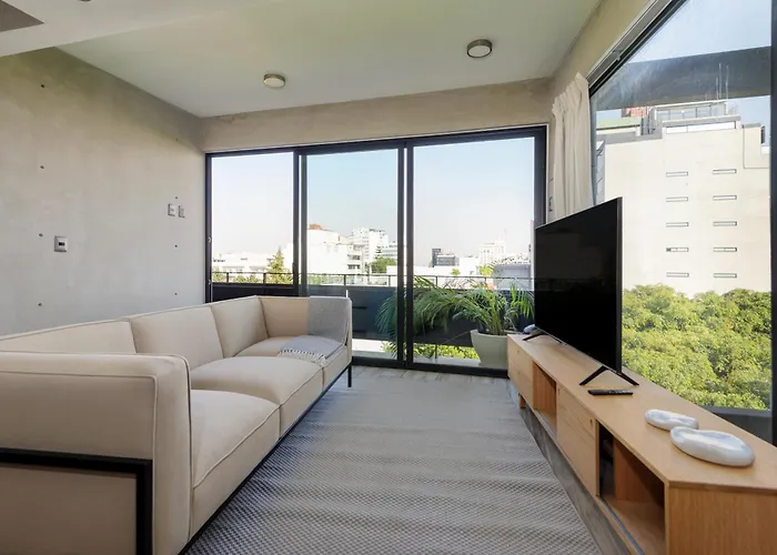 Charming 2br Penthouse With Terrace In Cuauhtemoc *