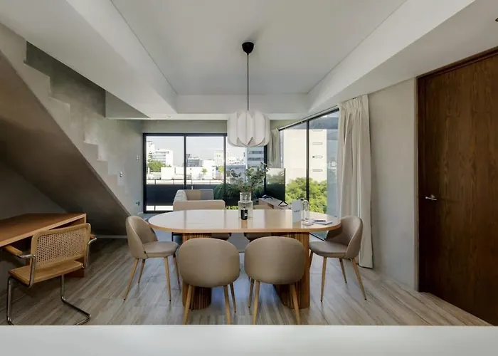 Apartment Charming 2br Penthouse With Terrace In Cuauhtemoc Mexico City
