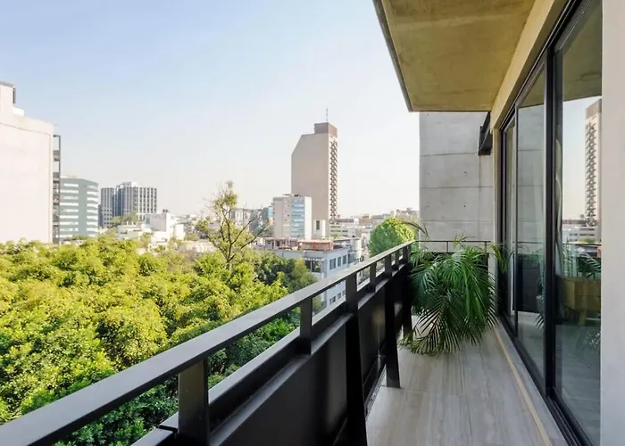 Charming 2br Penthouse With Terrace In Cuauhtemoc * Mexico City